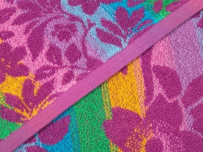 6с102.411ж1 Настроение (ярко-фиалковая радужка) Полотенце махровое 67х150см