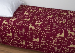 3с109.411ж1 Грация(кр.дерево2) Плед 208х150 см