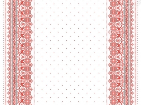 Рогожка набивная Вышивка русская рис. 13502/1, 150см