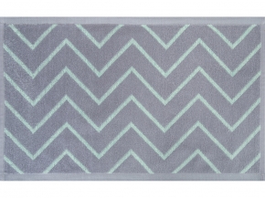 1с105.413ж1 Зигзаг (мятный2) Полотенце махровое 50х30 см