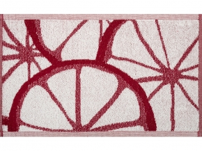 1с105.413ж1 Цитрусовые(бордо1) Полотенце махровое 50х30 см