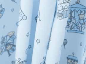 Фланель набивная арт 514 гр рис 29144/5 Карусель, 90см