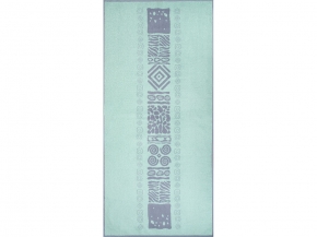 6с102.411ж1 Фреска (мятный2) Полотенце махровое 67х150см