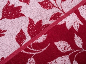 3с109.411ж1 Цветы-тюльпан (бордо5) Плед 208х150 см