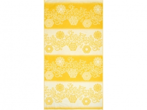 6с102.413ж1 Анастасия(т.желтый3) Полотенце махровое 81х160см