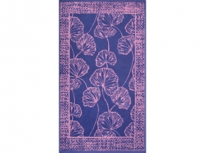 6с103.412ж1 Весенний напев(пурпурн3) Полотенце махровое 50х90см