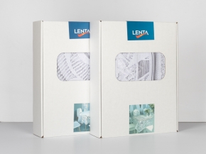 Д221АБ/кор. СКАТЕРТЬ ДЕКОРАТИВНАЯ 2775  бел.с яр-серым 2.35 м*1.60 м рис. Д221АБ