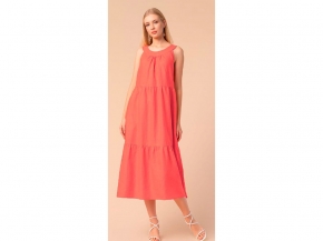 25С44-ШР/039 1140/0 Платье женское  КОРАЛЛ