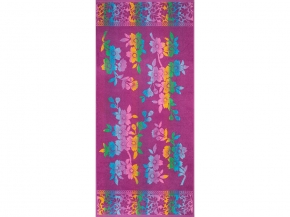 6с102.411ж1 Настроение (ярко-фиалковая радужка) Полотенце махровое 67х150см