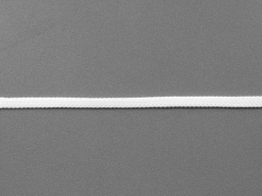 5мм. 1С39-Г50 (рис.6387) ШНУР ОБУВНОЙ 5мм, белый (рул.200м)