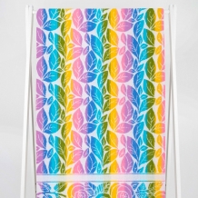 6с102.411ж1 Тропикана (белая радужка) Полотенце махровое 67х150см