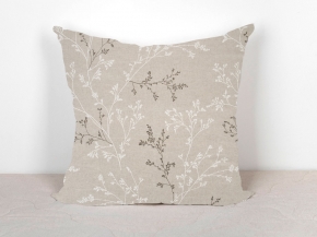 24С173-ШР/у Наволочка верхняя 70*70 "Хворост" цв. 1 рис. 6567