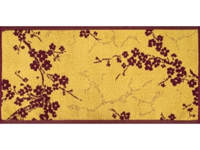 6с104.413ж1 Цветущие(кр.дерево1) Полотенце махровое 81х40см