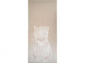 6с102.511ж2 Козырек(лен3) Полотенце махровое 67х150см