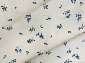 Перкаль ткань Вареный хлопок  набивной арт 239 рис 72233/1 Мелкоцвет, 220 см