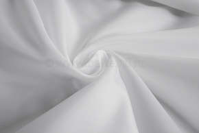 Ткань Taffeta 190T подкладочная цвет №01 БЕЛЫЙ, 150 см