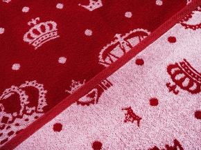 3с109.411ж1 Королевский принт (бордо5) Плед 208х150 см