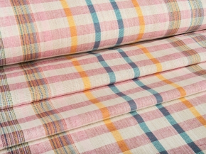 Холст  п/лен полотенечный клетка арт.8-25  вид 7 ширина 50см, лен-50%, хлопок-50%