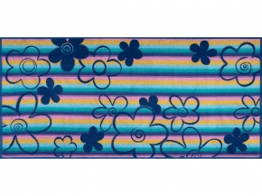 6с102.411ж1 Мечта (синяя радужка) Полотенце махровое 67х150см