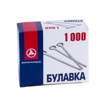 Булавка одностержевая Тип1/дл.30мм (уп.1000шт.)