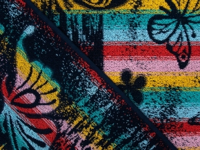 6с102.411ж1 Лунная дорожка (т.радужка) Полотенце махровое 67х150см