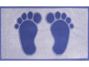 6с104.411ж1 Коврик-ножки(пурпур2) Полотенце махровое 67х40см