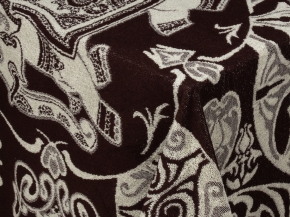 3с109.411ж1 Слон (шоколад) Плед 208х150 см