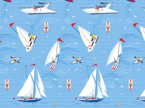 Вафельное полотно Круиз рис.13490/1, 150см