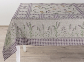 24С61-ШР Скатерть 140*155 "Лаванда" цв. 1 рис. 823