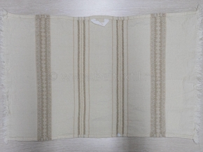 22С28-ШР/у 40*60 Полотенце "Агнежка-2" цв. 4 рис. 945 белый с беж