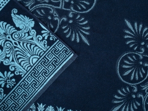 3с109.411ж1 Греция(т.синий2) Плед 208х150 см