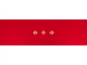 24С30-ШР/в 42*145 Дорожка "Орнамент-1" цв. 1886 рис. 170 красный