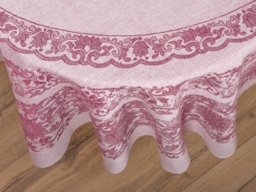 10с45 ЯК   Скатерть  178*178  "Восточный мотив"  цв. красный