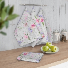 Рогожка набивная рис. 500147/1 Ньюс фло, 150см