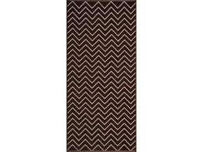 6с102.411ж1 Зигзаг(шоколад) Полотенце махровое 67х150см