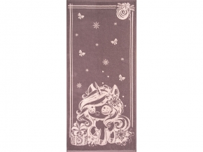 6с102.411ж1 Аниме-единорог(т.с.мальв1) Полотенце махровое 67х150см