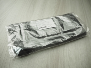 Маска гигиеническая (многоразовая) из трикотажного полотна 22*9,5см (упаковка по 5 шт.) цв. черный