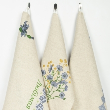 24С112-ШР/рп/фкор Комплект полотенец из 3 шт 46*60 "Сувенирное-3" цв. 1 рис. 19