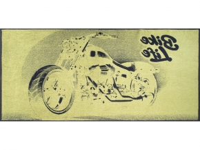6с102.411ж1 Bike Life (т.серый1) Полотенце махровое 67х150см