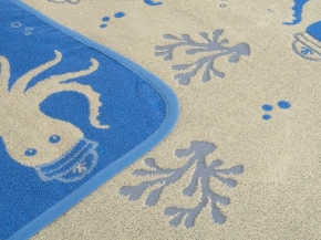 5с081.400.1 Осьминожка-морячок (3-рег.в) Плед 103х160 см