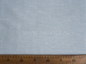 Ткань 1654ЯК п/лен пестротканый ХМ усадка рис. 2а/2 10,0 серо-голубой сорт 1, ширина 150см