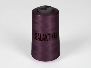 Нитки П/Э 40/2 (5000 ярдов) "GALAKTIKA+" бордовый темный*645
