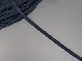 10мм. 05С3296Ч-Г50 (рис.4007Ч) ЛЕНТА ЭЛАСТИЧНАЯ ПРОД. (6,40г/м) т-синий*30, 10мм (рул.50м)