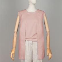 25С14-ШР/039 1859/0 Блузка женская  бежево-розовый