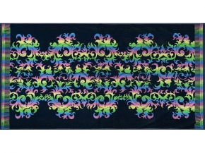 6с102.413ж1 Ретро(т.радужка) Полотенце махровое 81х160см