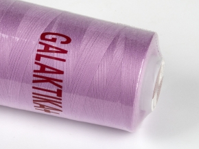 Нитки П/Э 40/2 (5000 ярдов) "GALAKTIKA+" сиренево-розовый*195