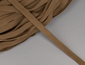 10мм. 05С3296Ч-Г50 (рис.4007Ч) ЛЕНТА ЭЛАСТИЧНАЯ ПРОД. т-бежевый*034, 10мм (рул.50м)