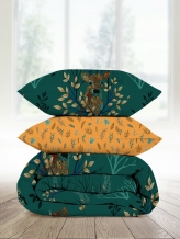 Бязь набивная 120 Миледи люкс рис. 70994/1 Дивный лес, 220см