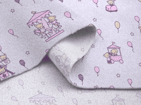 Фланель набивная арт 514 гр рис 29144/1 Карусель, 90см