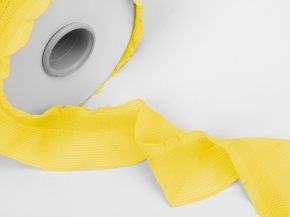 43мм. 6С857-Г50 (рис.1360) ТЕСЬМА ВЯЗАНАЯ ОТДЕЛОЧНАЯ РЮШ желтый*06, 43мм (мот.10м)